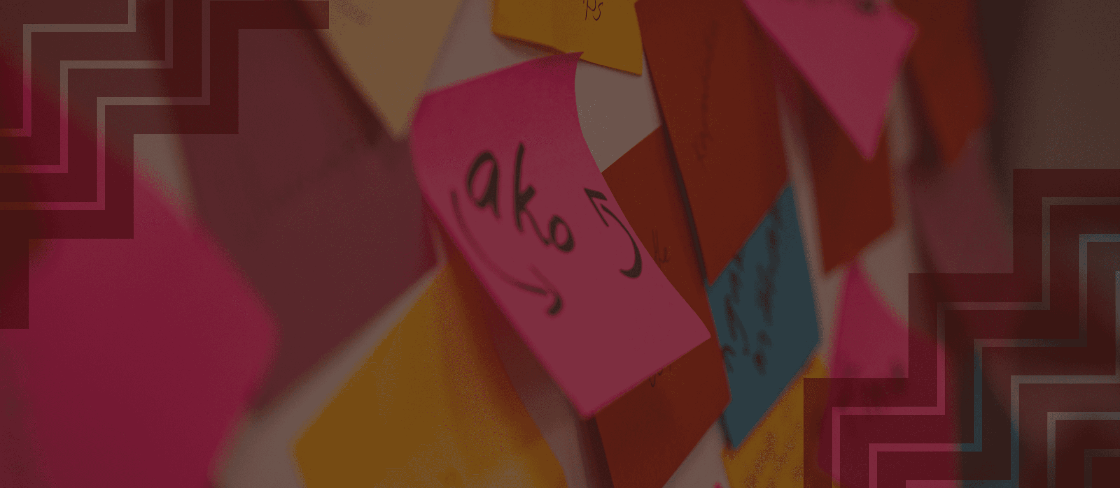 Stickynotes on board